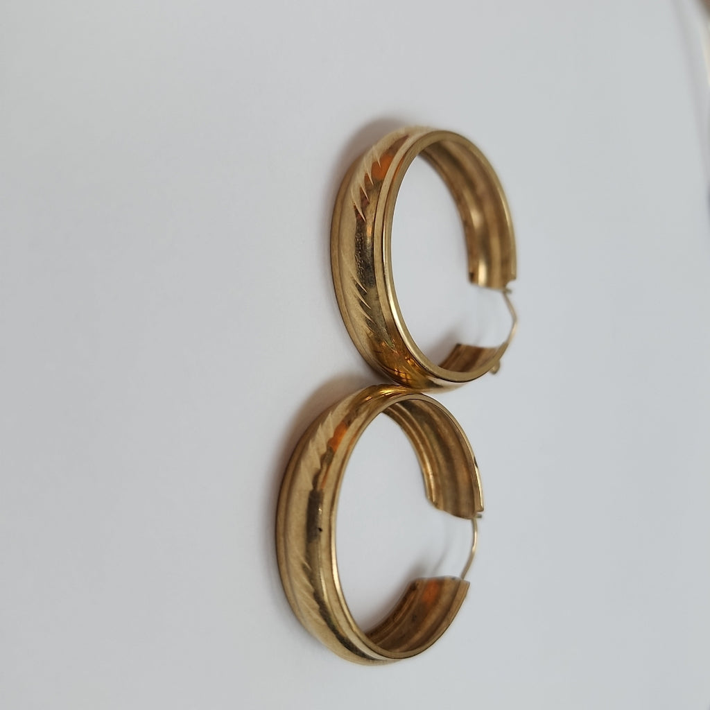 ARRACADAS PAR ORO 14 K 4,60 GRMS (SEMINUEVO)