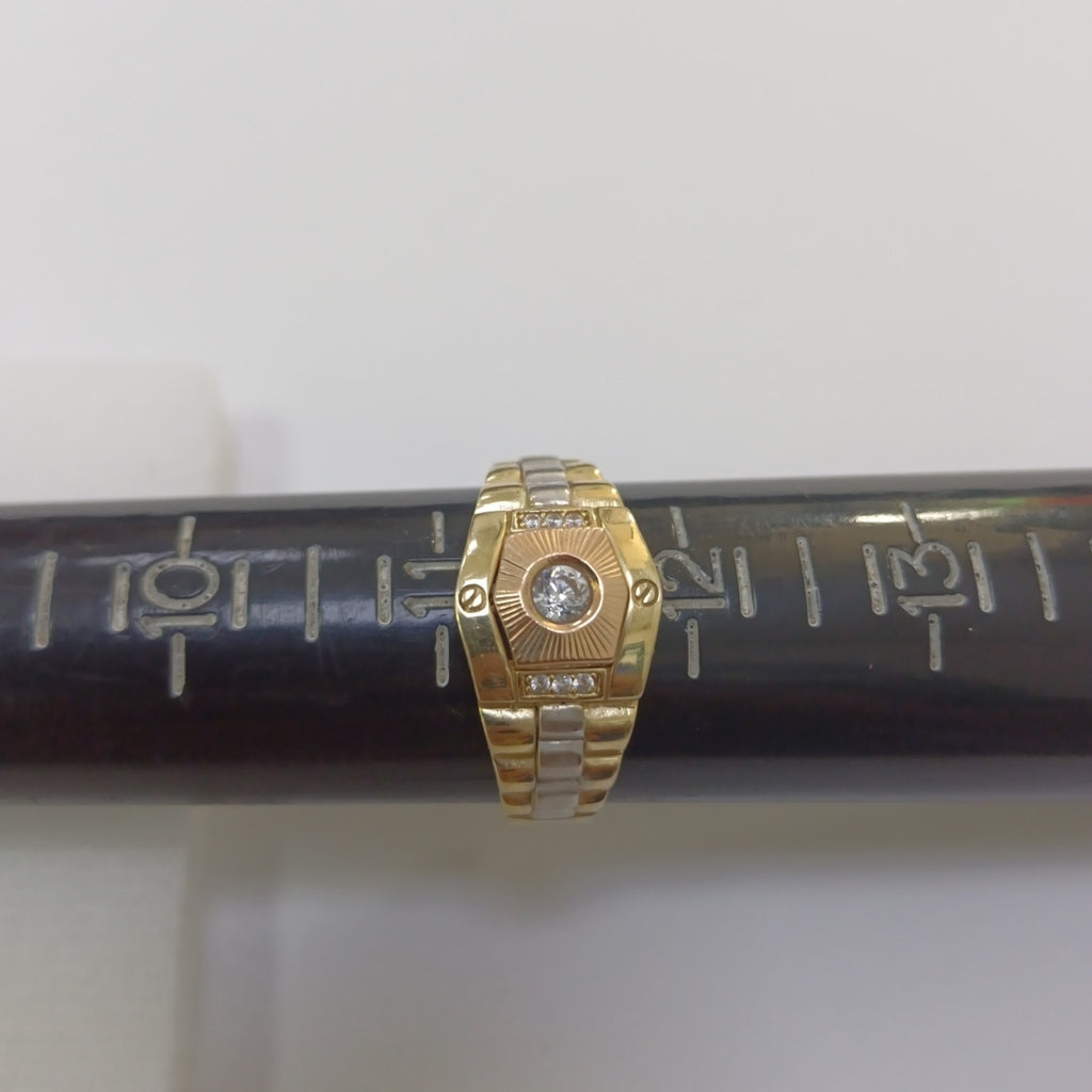 ANILLO ORO 14 K 6,30 GRMS (SEMINUEVO)