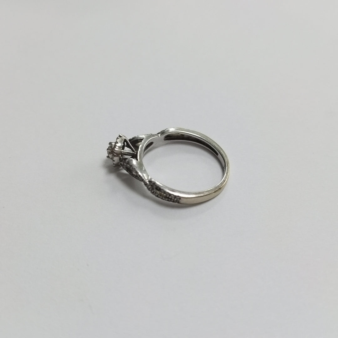 ANILLITO ORO BLANCO 10 K 2.3 GRMS (SEMINUEVO)
