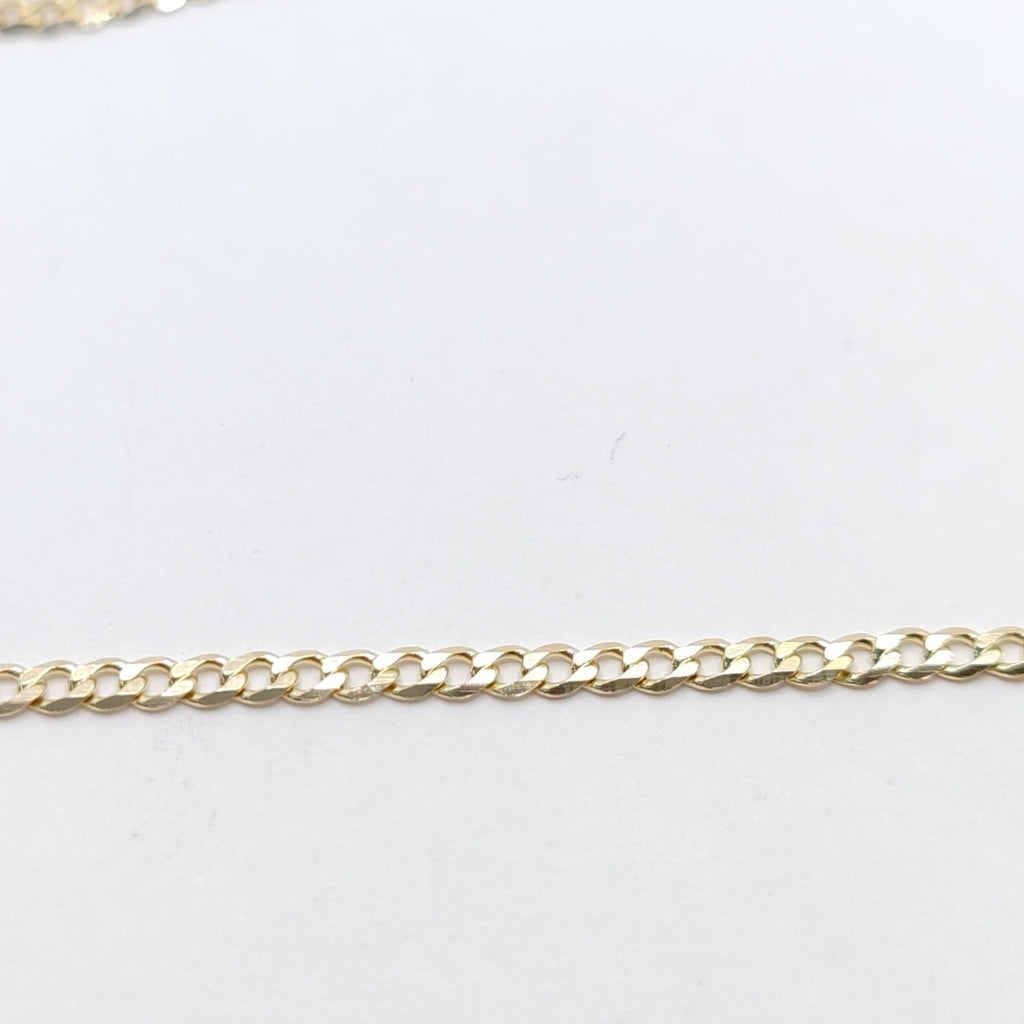 CADENA BARBADA 14K 60 CM 5.9 GR (NUEVO)