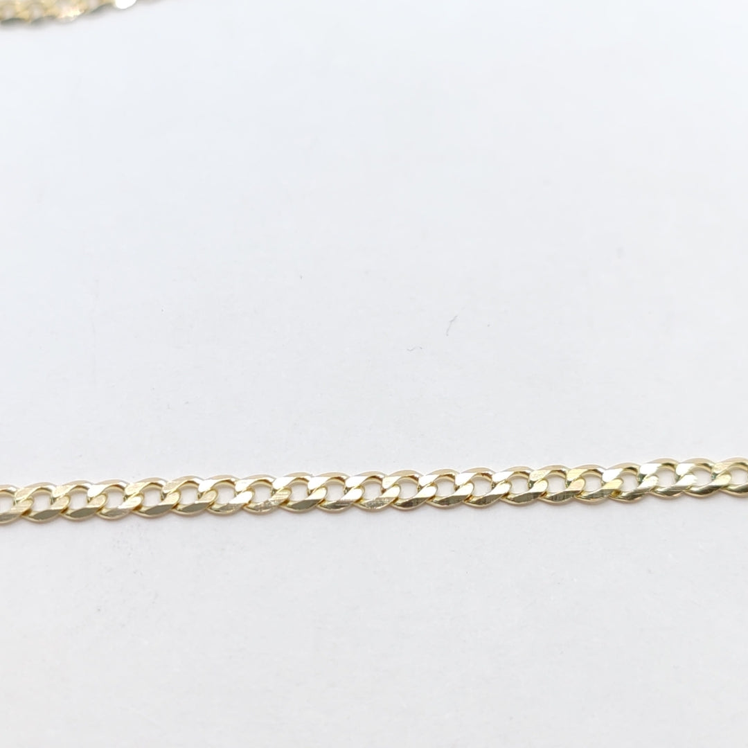 CADENA BARBADA 14K 60 CM 5.9 GR (NUEVO)
