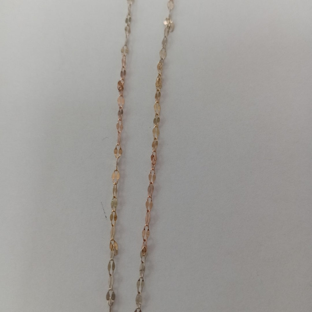 CADENA, MEDALLA RELIGIOSA ORO 10 K 1.7 GRMS (SEMINUEVO)