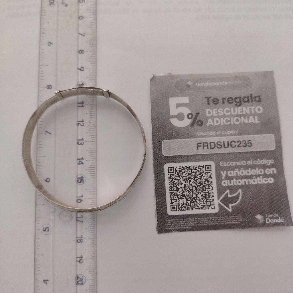 PULSERA RIGIDA ORO 8 K 9,30 GRMS (SEMINUEVO)
