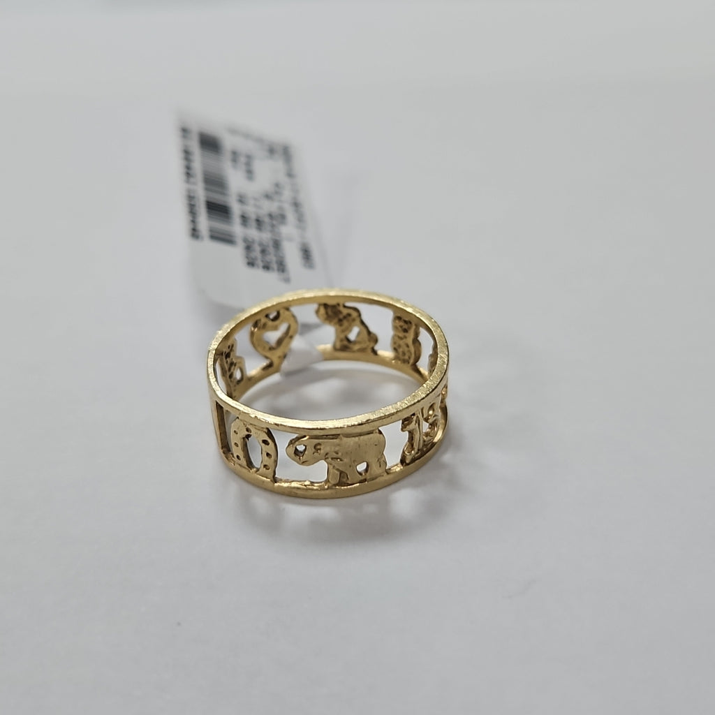 ANILLO ORO 14 K 3,10 GRMS (SEMINUEVO)