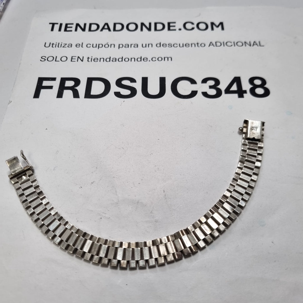 PULSERA PLATA 20.9 GRMS (SEMINUEVO)