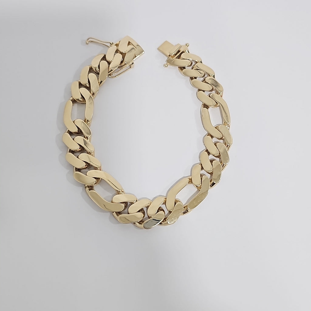 PULSERAS CABALLERO ORO 14K 21.9 (NUEVO)