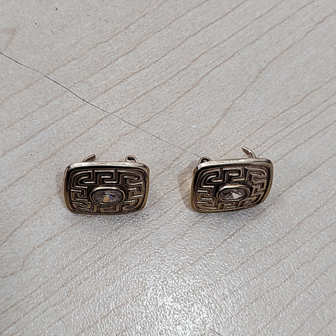 ARETES PAR ORO 10 K 2.7 GRMS (SEMINUEVO)