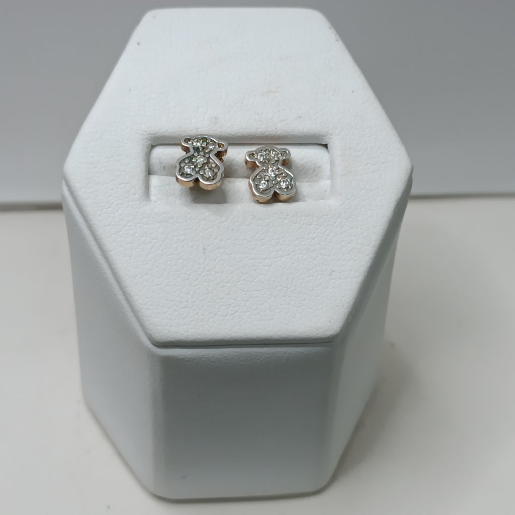 ARETES PAR ORO 14 K 1 GRMS (SEMINUEVO)
