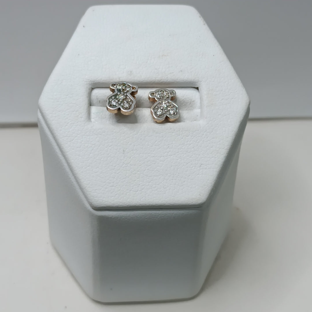 ARETES PAR ORO 14 K 1 GRMS (SEMINUEVO)