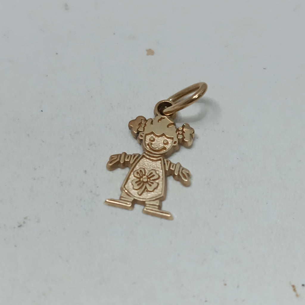 DIJE ORO 14 K 0.7 GRMS (SEMINUEVO)