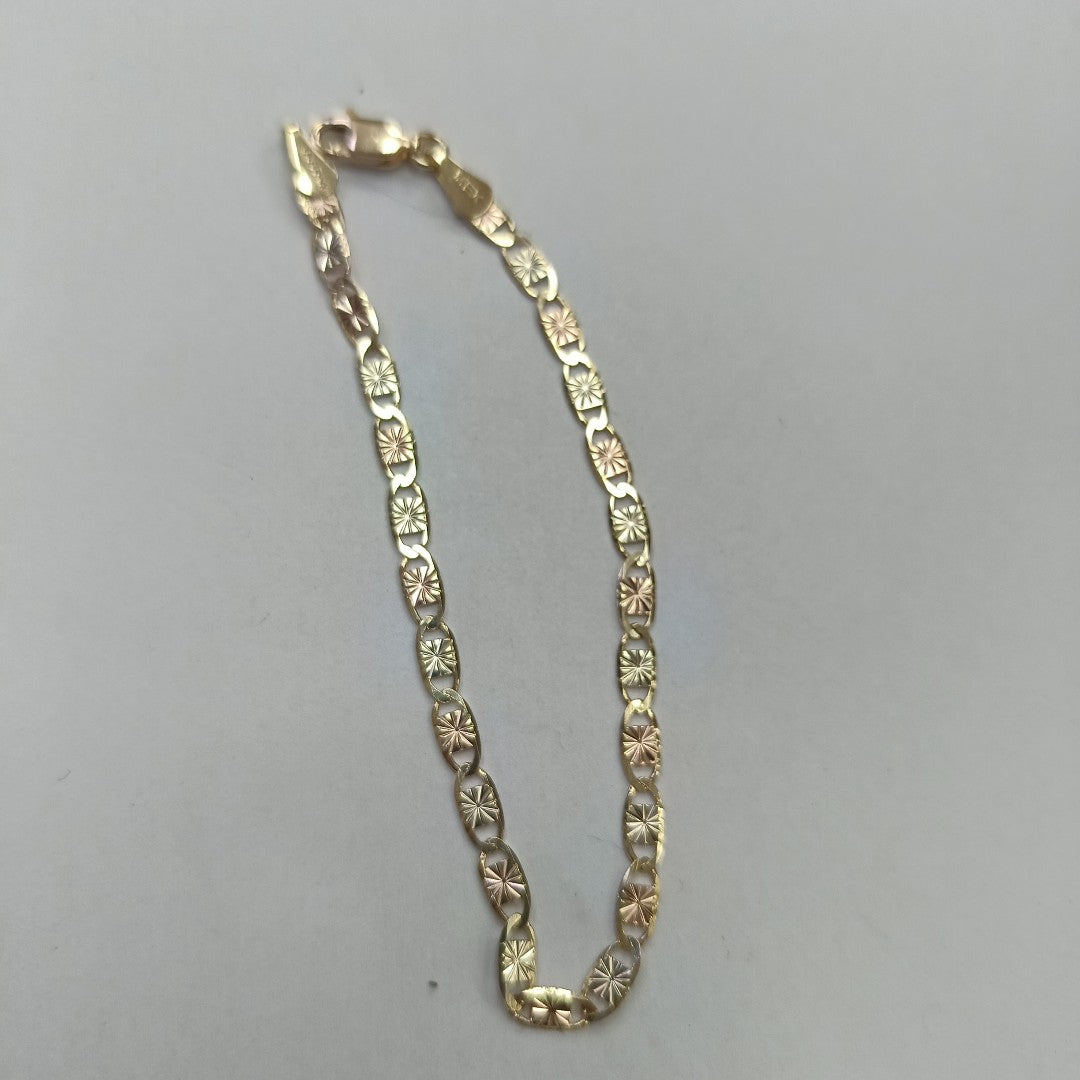 PULSERA GUCHI 14K 18 CM 2.9 GR (NUEVO)