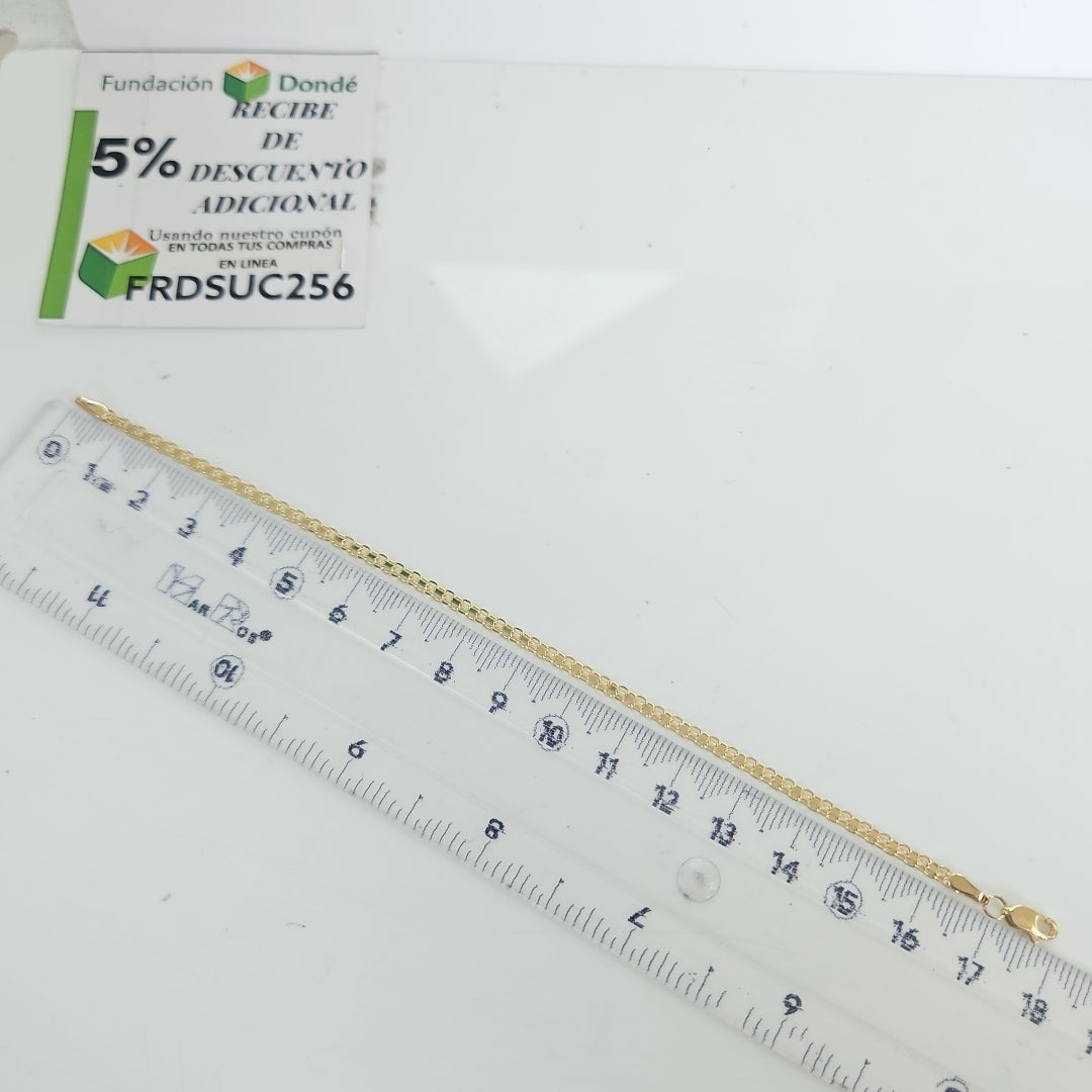 PULSERA BISMARK 14K 18 CM 2.4 GR (NUEVO)