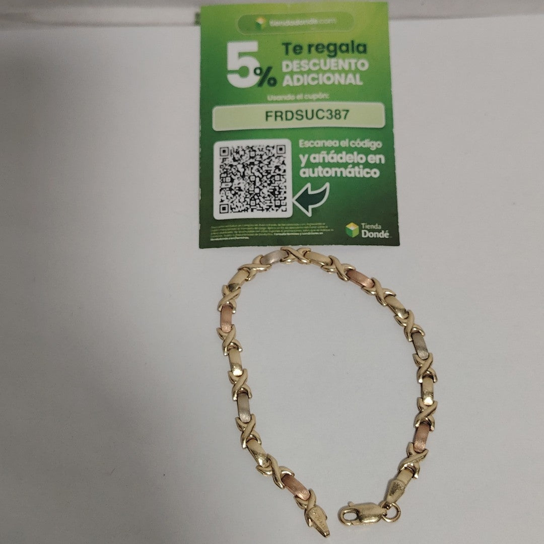 PULSERA ORO 10 K 2.6 GRMS (SEMINUEVO)