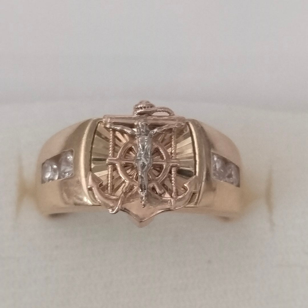 ANILLO ORO 14 K 6,10 GRMS (SEMINUEVO)