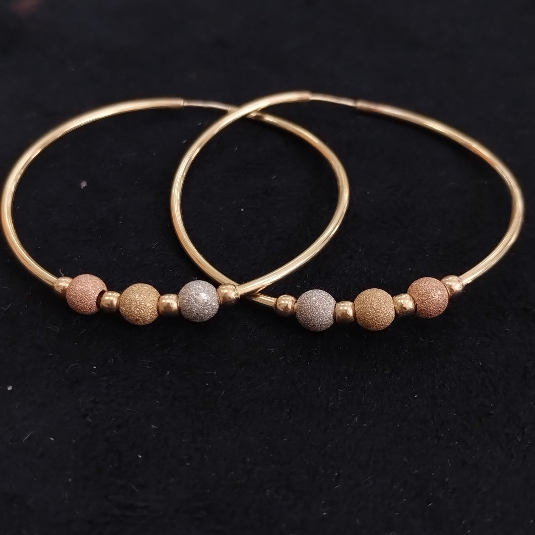 ARRACADAS PAR ORO 14 K 4.5 GRMS (SEMINUEVO)