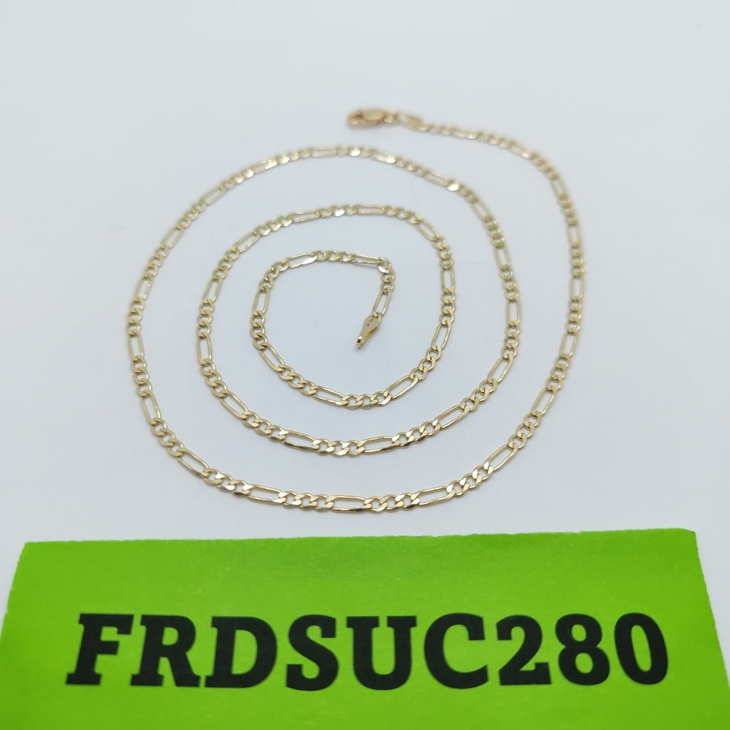 CADENA 3X1 14K 55 CM 5 GR (NUEVO)