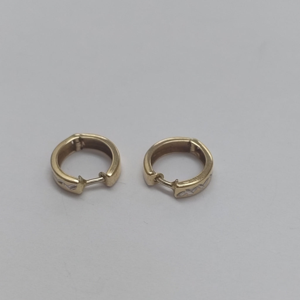 ARRACADAS PAR ORO 14 K 1,30 GRMS (SEMINUEVO)