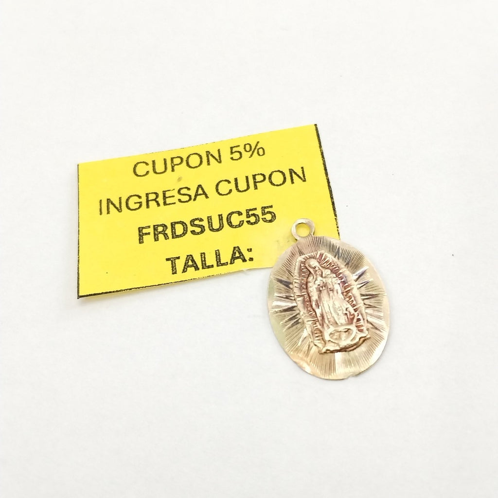 MEDALLA RELIGIOSA ORO 10 K 1,20 GRMS (SEMINUEVO)