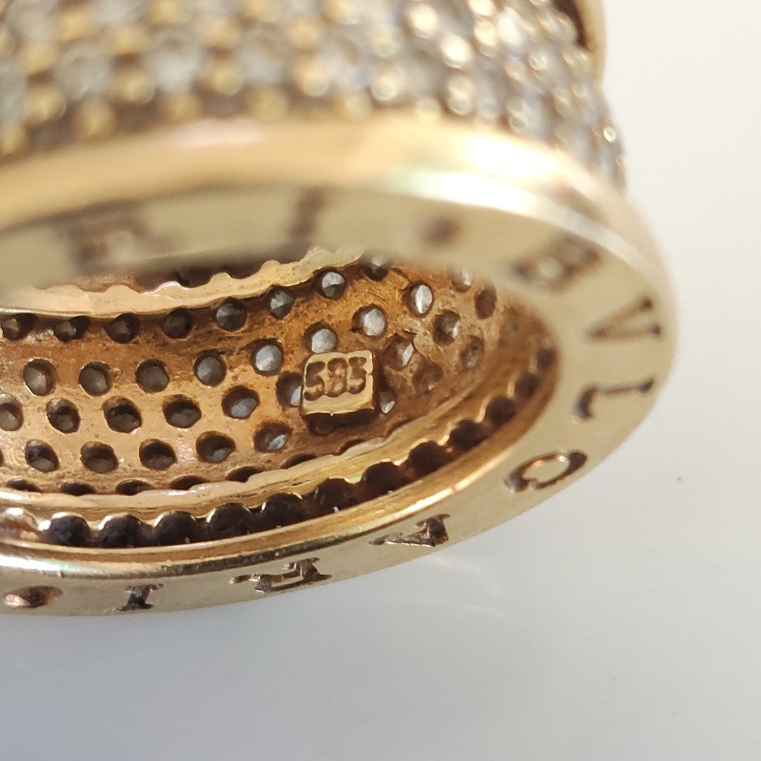 ARGOLLA ORO 14 K 10.9 GRMS (SEMINUEVO)