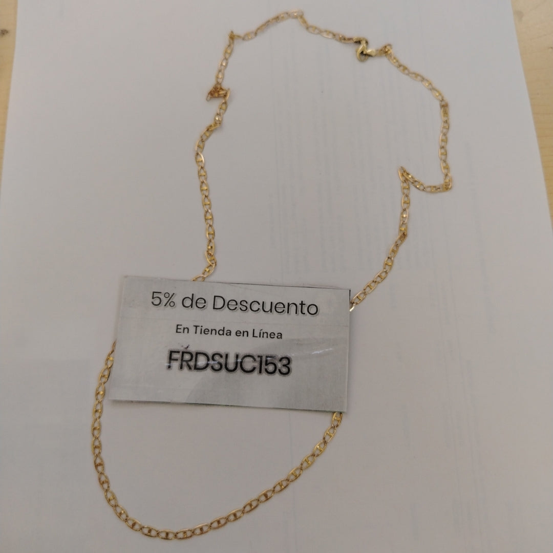 CADENA ORO 14 K 7.3 GRMS (SEMINUEVO)