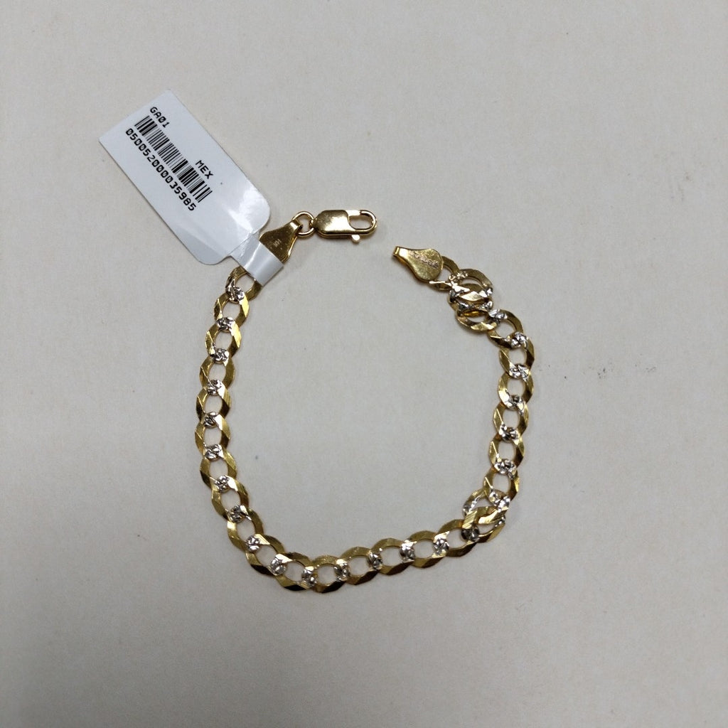 PULSERA BARBADA 14K 21 CM 5.5 GR (NUEVO)