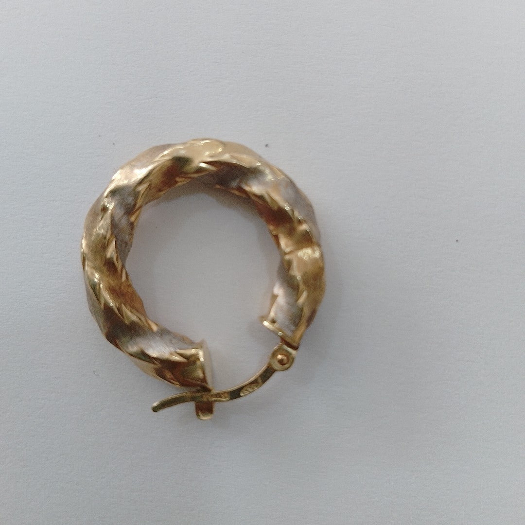 ARRACADAS PAR ORO 14 K 2.8 GRMS (SEMINUEVO)