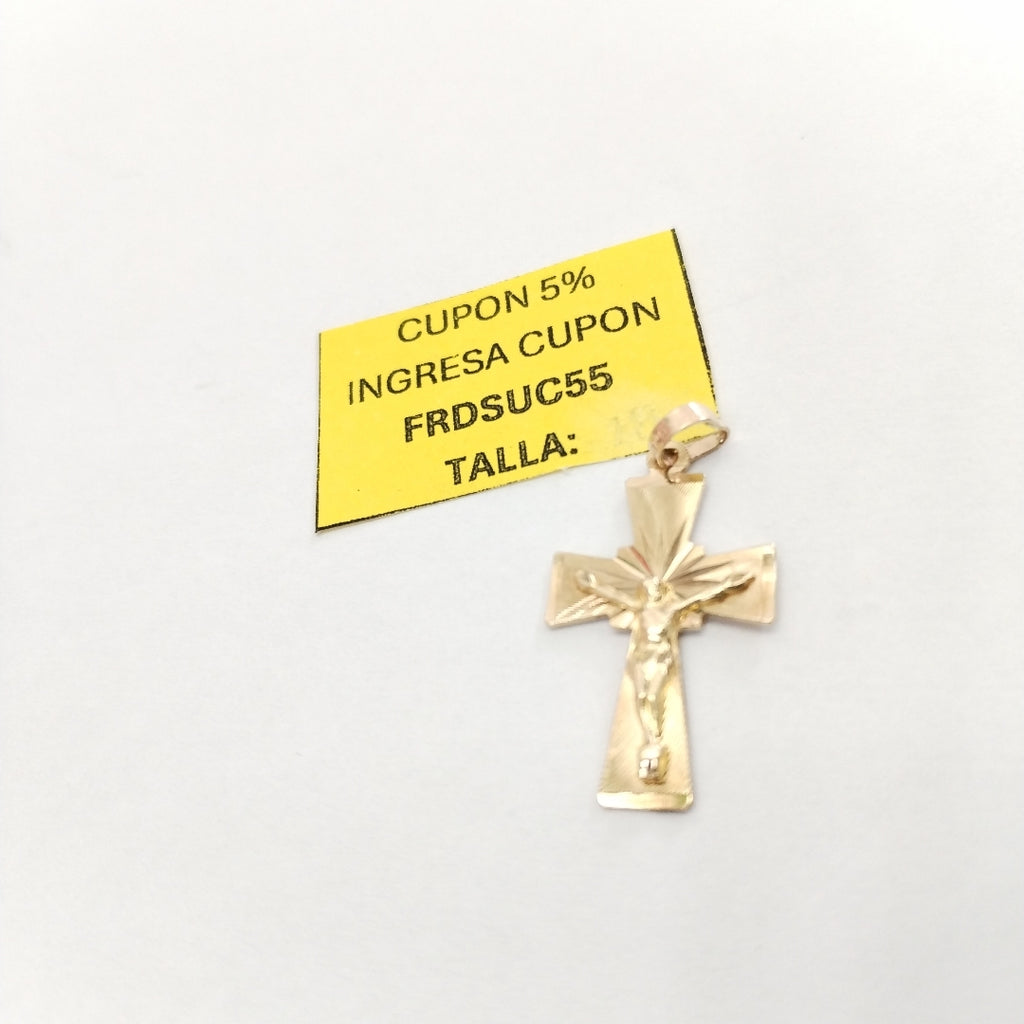 CRUCIFIJO ORO 10 K 1.4 GRMS (SEMINUEVO)