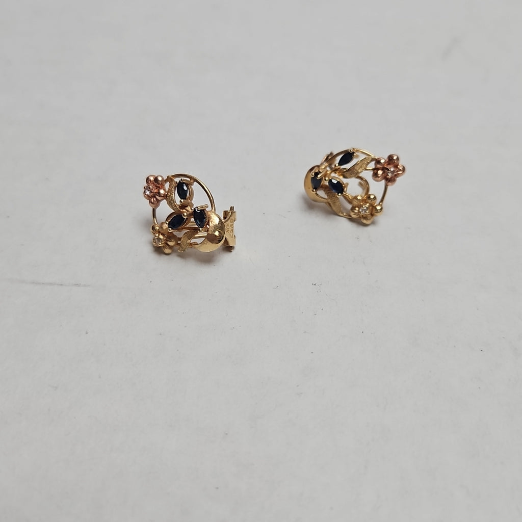 ARETES PAR ORO 8 K 3.9 GRMS (SEMINUEVO)