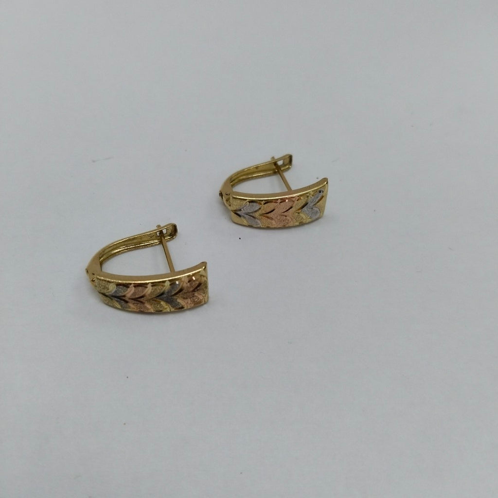 ARRACADAS PAR ORO 14 K 2.1 GRMS (SEMINUEVO)