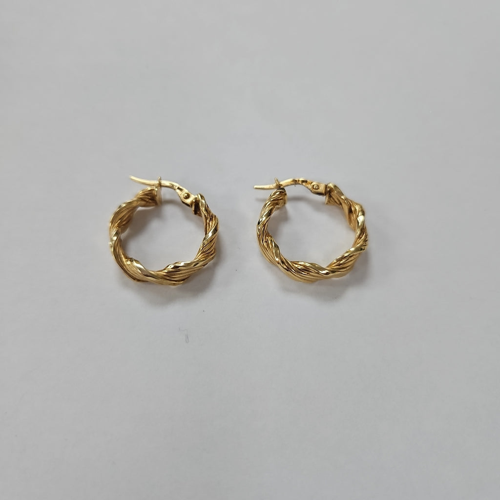 ARRACADAS PAR ORO 14 K 1,90 GRMS (SEMINUEVO)