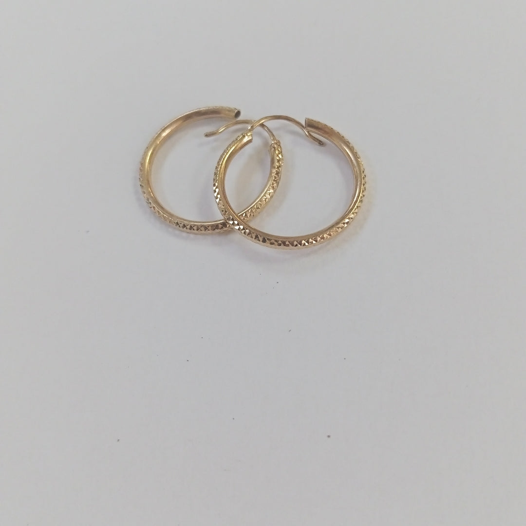 ARRACADAS PAR ORO 10 K 1.8 GRMS (SEMINUEVO)