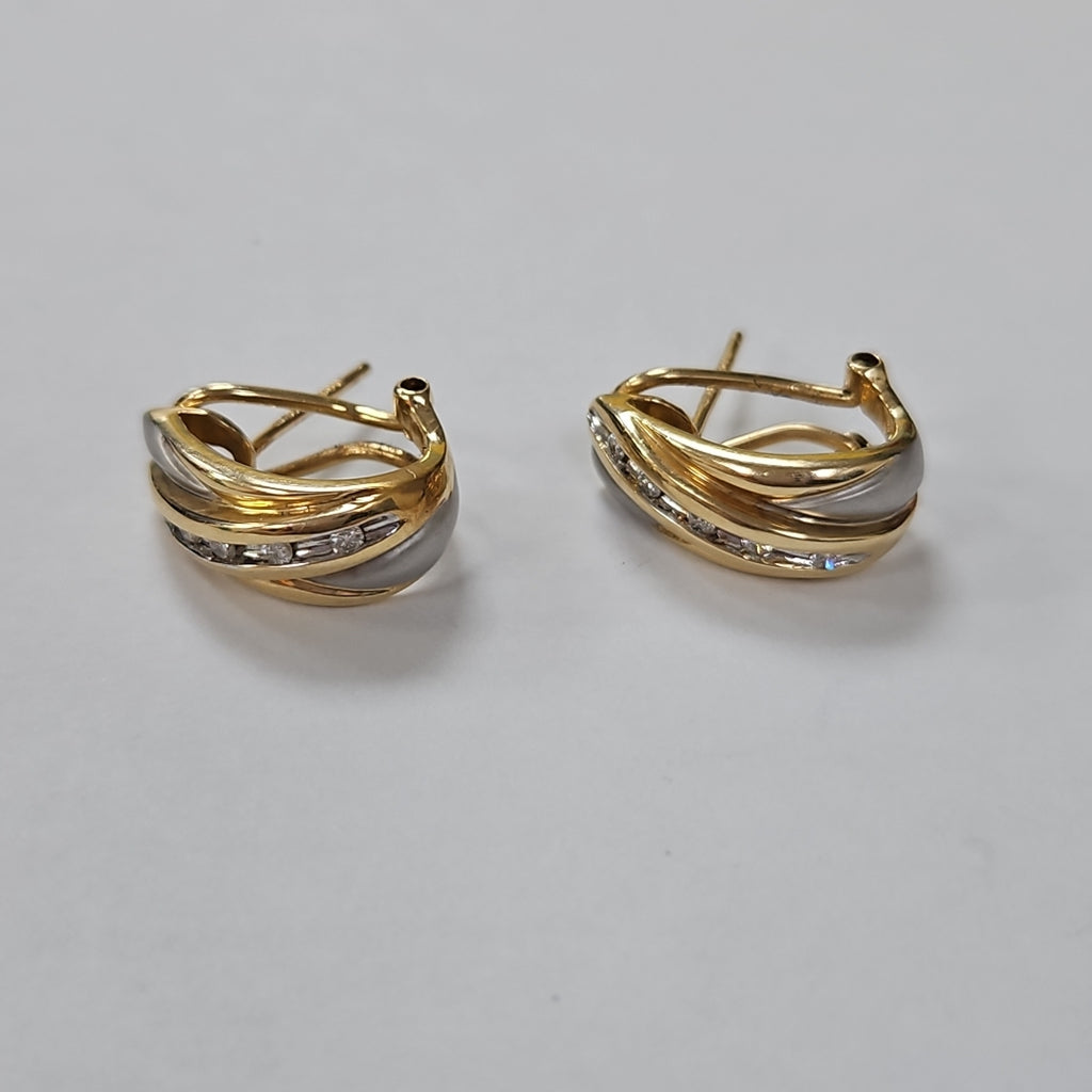 ARETES PAR ORO 14 K 5.9 GRMS (SEMINUEVO)