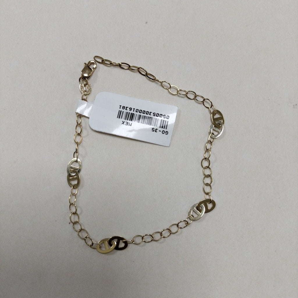 PULSERA ESPECIAL 14K 21 CM 1.8 GR (NUEVO)