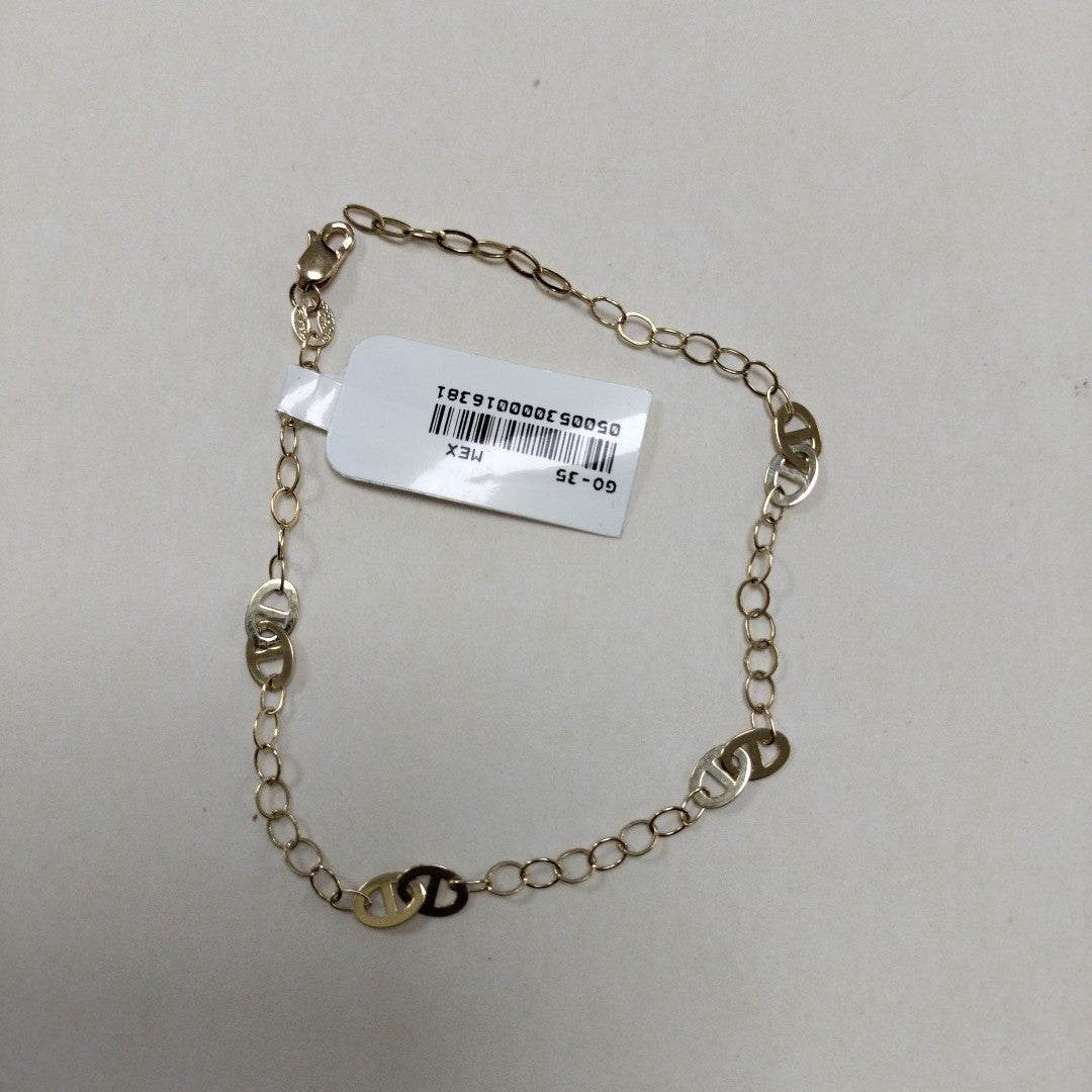 PULSERA ESPECIAL 14K 21 CM 1.8 GR (NUEVO)