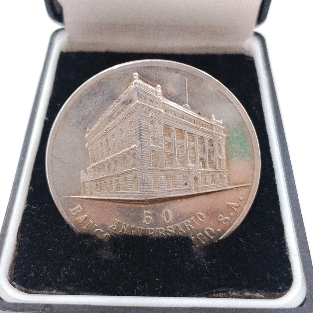 MEDALLA CONMEMORATIVA PLATA 25.1 GRMS (SEMINUEVO)
