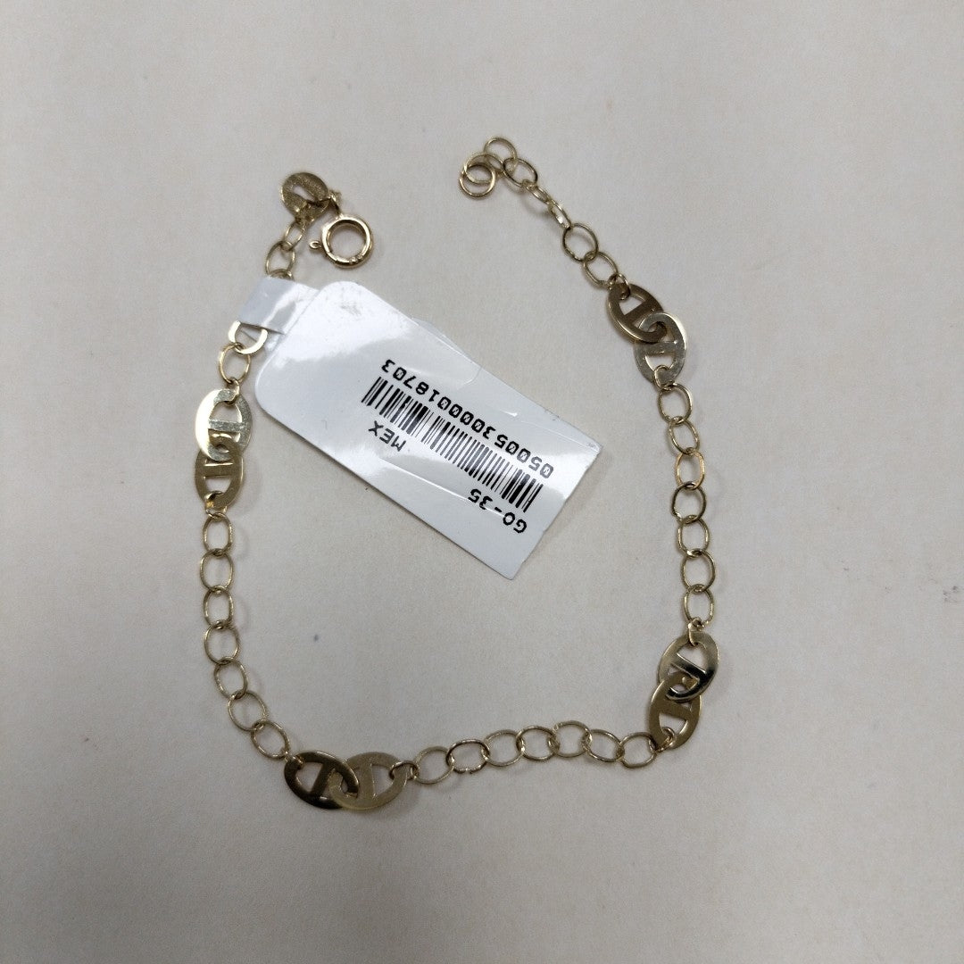 PULSERA ESPECIAL 14K 18 CM 1.6 GR (NUEVO)