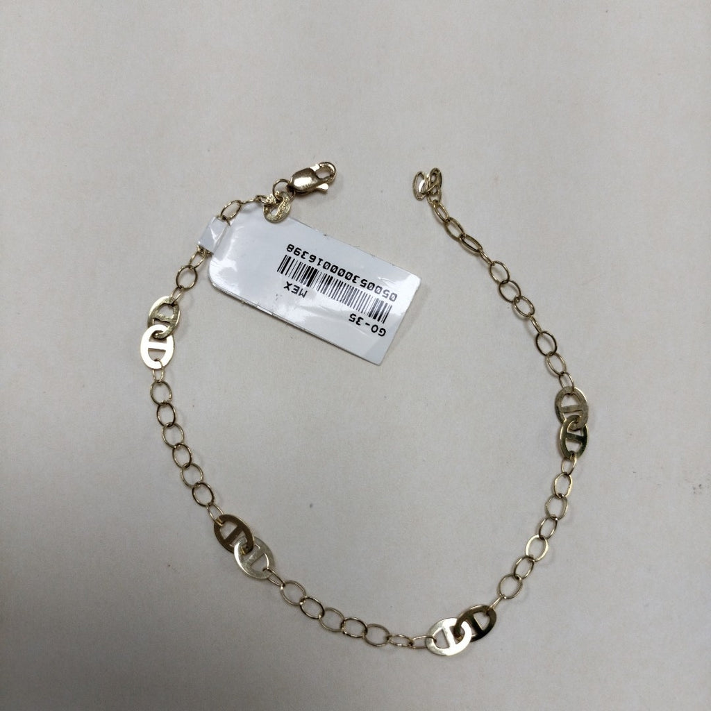 PULSERA ESPECIAL 14K 21 CM 1.8 GR (NUEVO)