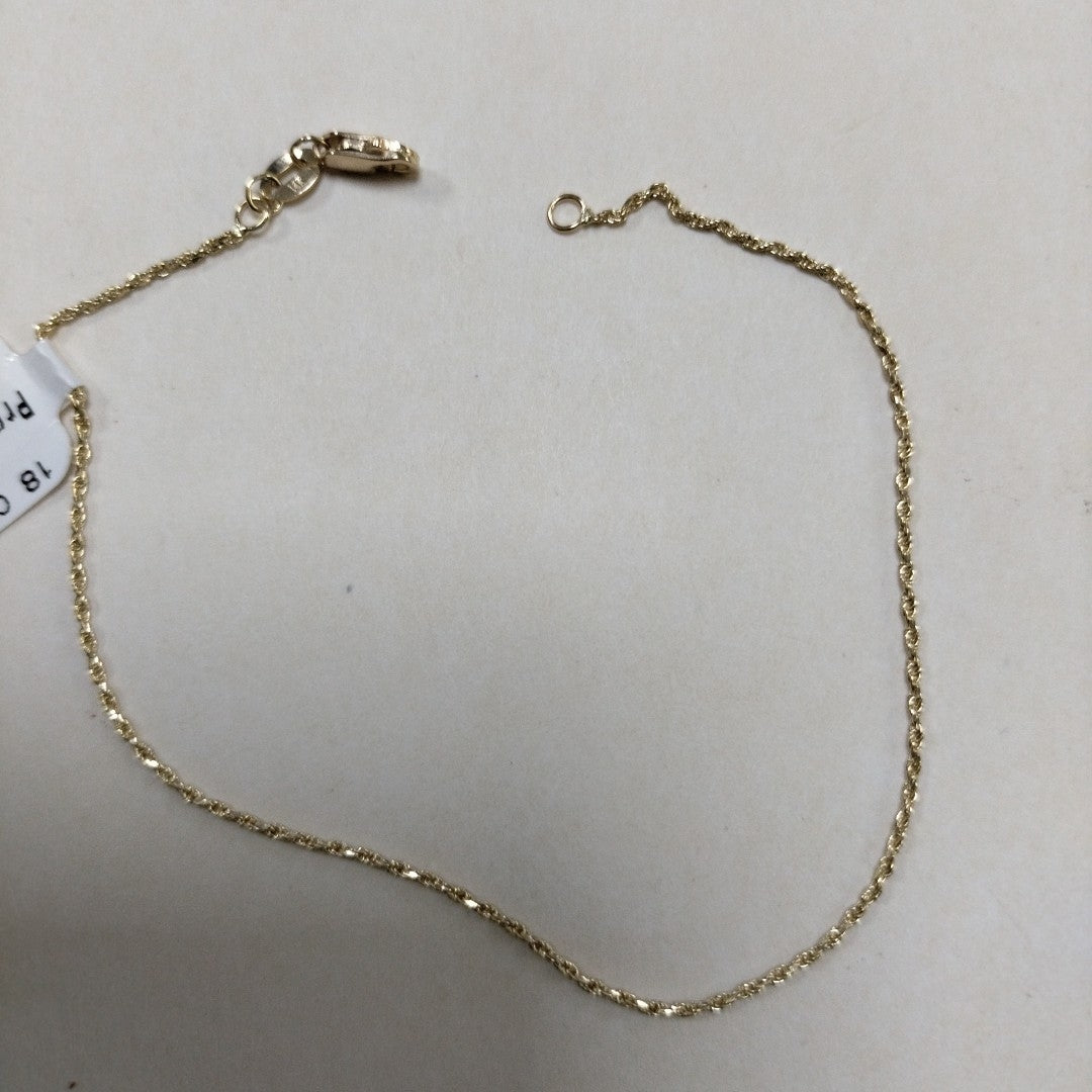 PULSERA TORZAL 14K 21 CM 1.4 GR (NUEVO)