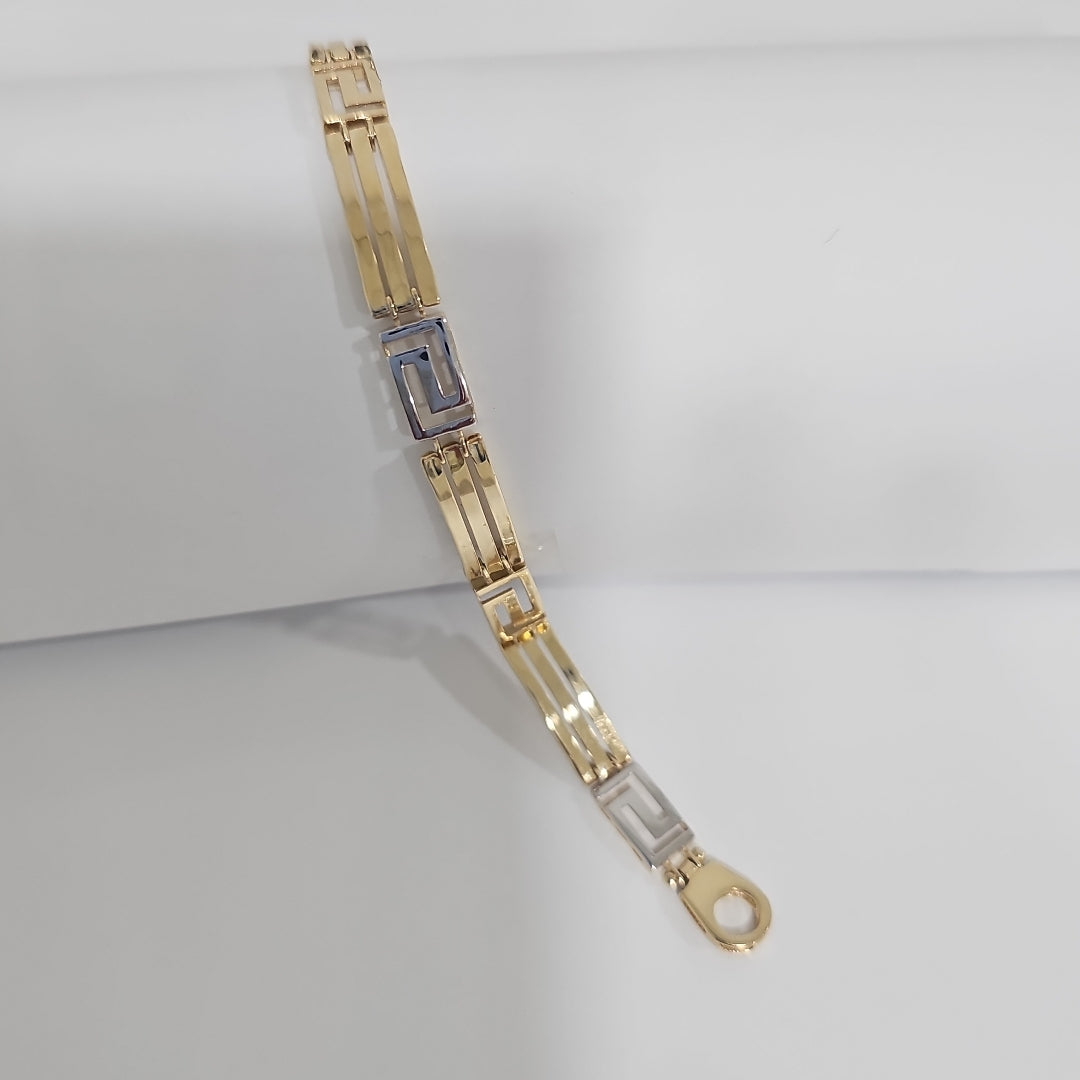PULSERAS CABALLERO ORO 14K 10 (NUEVO)