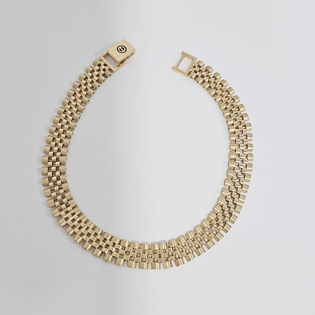 PULSERAS CABALLERO ORO 14K 10.8 (NUEVO)