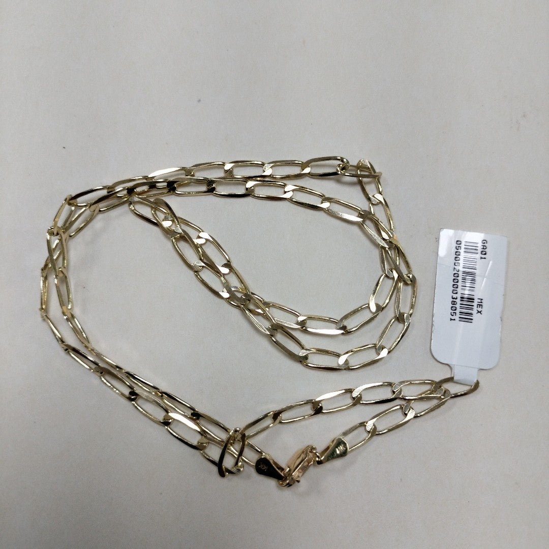 CADENA ESLABON 14K 60 CM 11.8 GR (NUEVO)