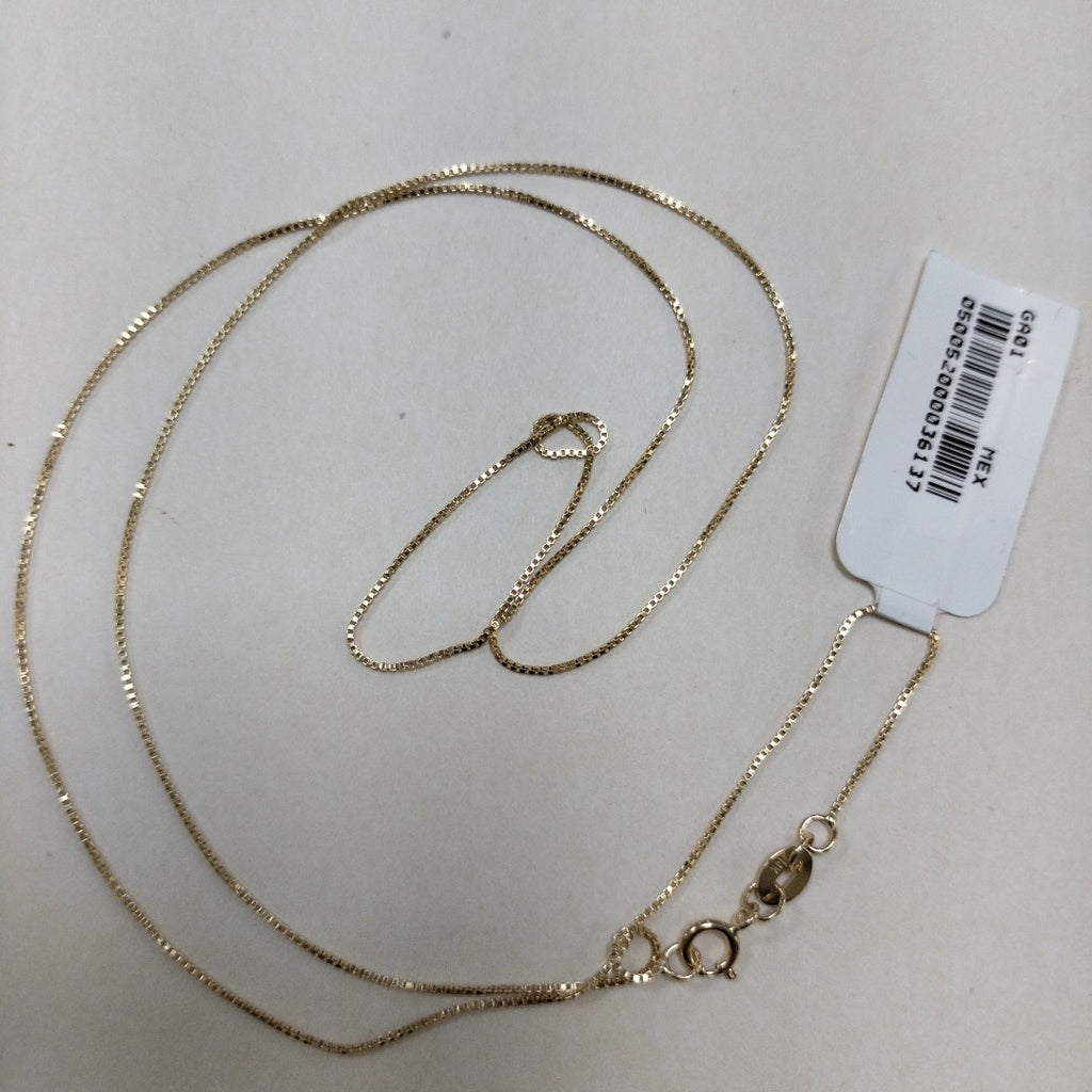 CADENA VENECIANO 14K 55 CM 1.7 GR (NUEVO)