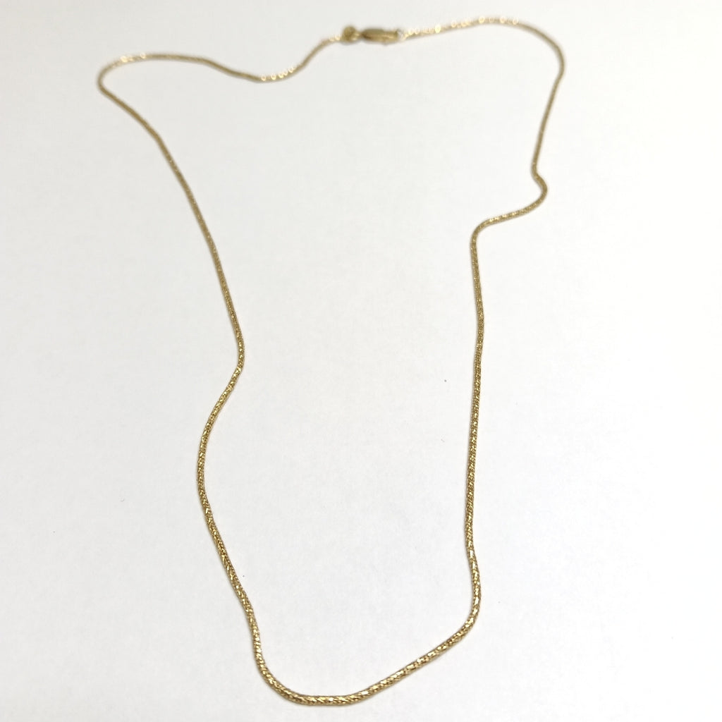 GARGANTILLA ORO 14 K 3.3 GRMS (SEMINUEVO)