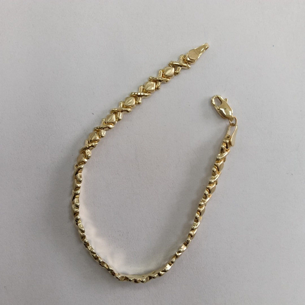 PULSERA ESP XOXO 14K 18 CM 6.1 GR (NUEVO)