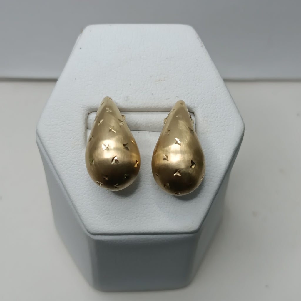 BROQUELES PAR ORO 14 K 2.8 GRMS (SEMINUEVO)