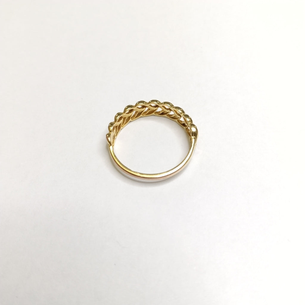 ANILLITO ORO COMBINADO 10 K 3 GRMS (SEMINUEVO)