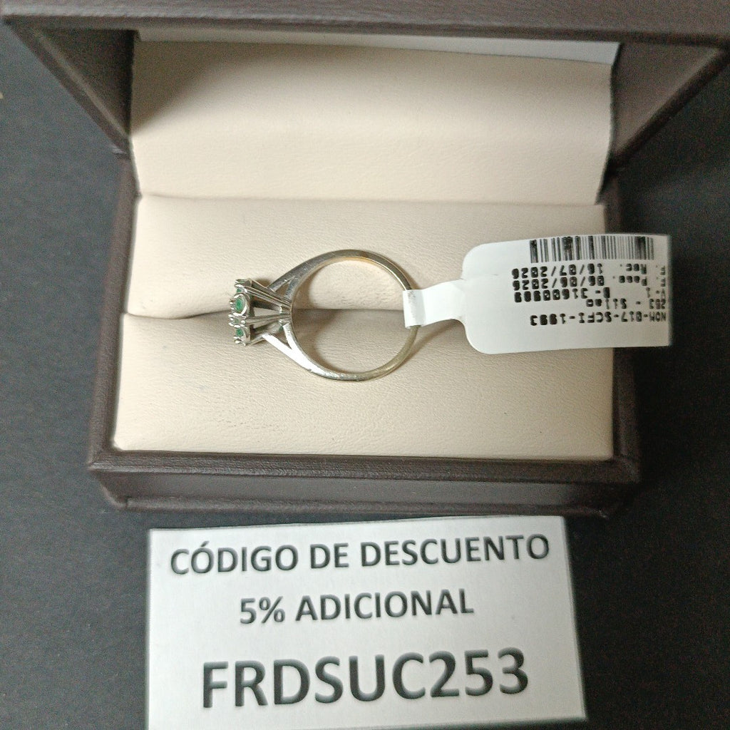 ANILLITO ORO, ORO BLANCO 14 K 2.6 GRMS (SEMINUEVO)
