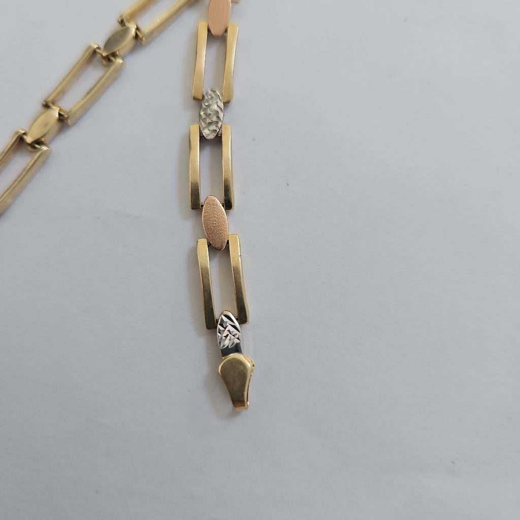 PULSERA ORO,RODIADO 14 K 5,60 GRMS (SEMINUEVO)