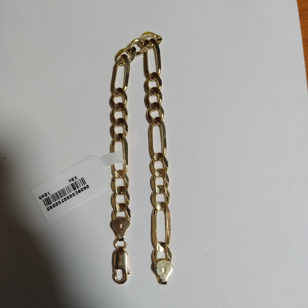 PULSERA 3X1 14K 21 CM 14 GR (NUEVO)