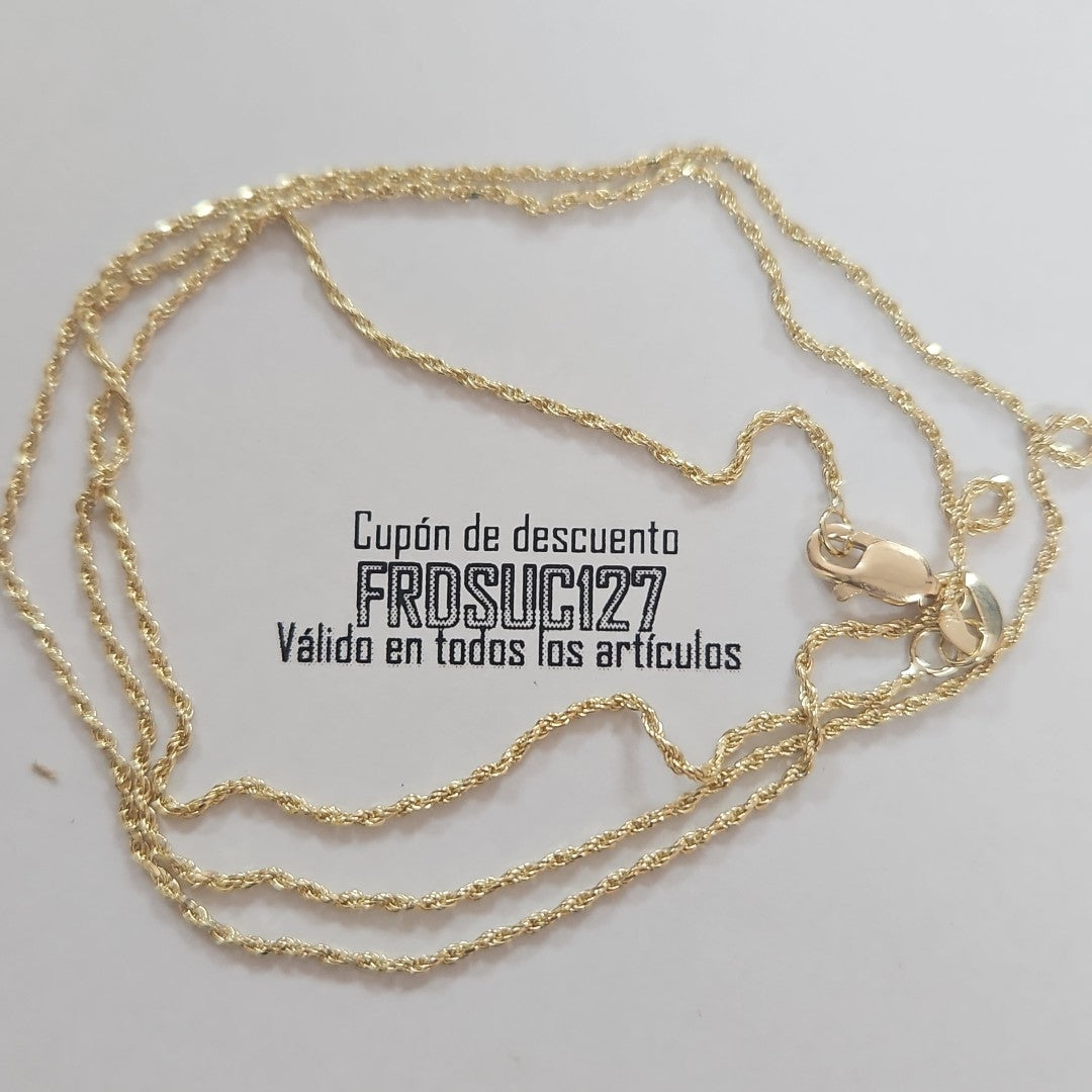 CADENA TORZAL 14K 55 CM 2.9 GR (NUEVO)